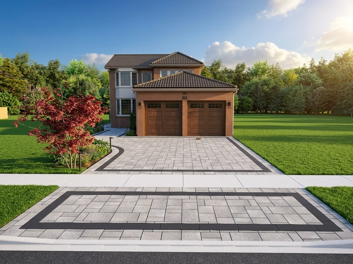 Proposed front yard transformation at 60 Carlisle Crescent