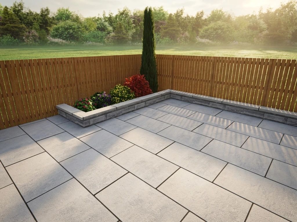 Planter detail 3D visualization